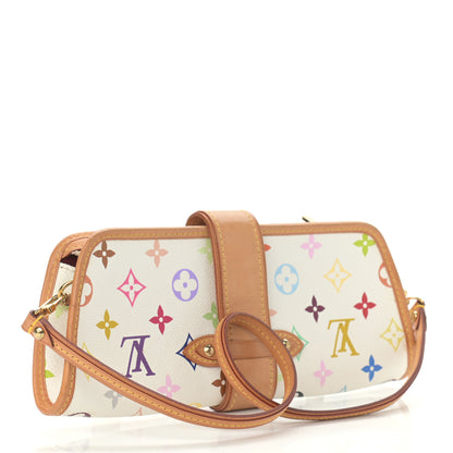 Louis Vuitton Monogram Multicolor Shirley White 3 of 9