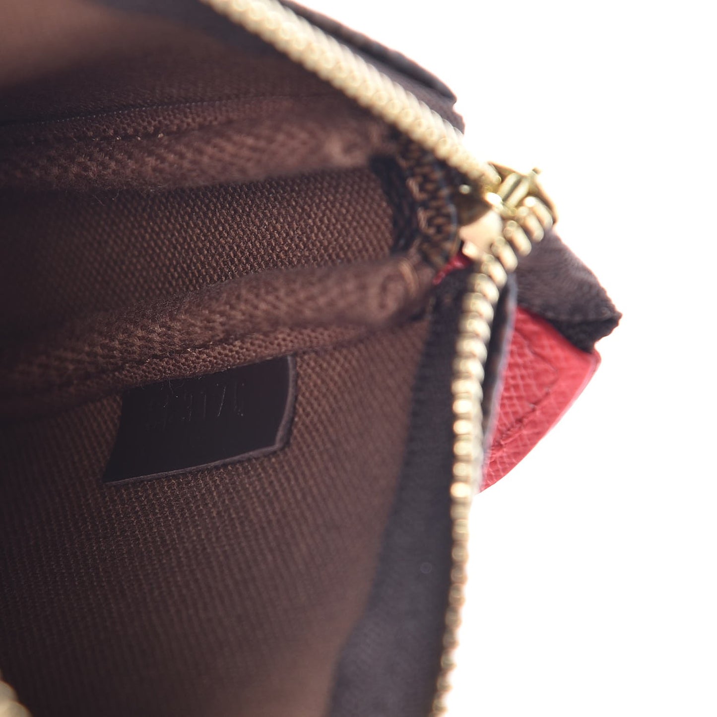 Damier Ebene 2016 Christmas Animation Mini Pochette Accessories