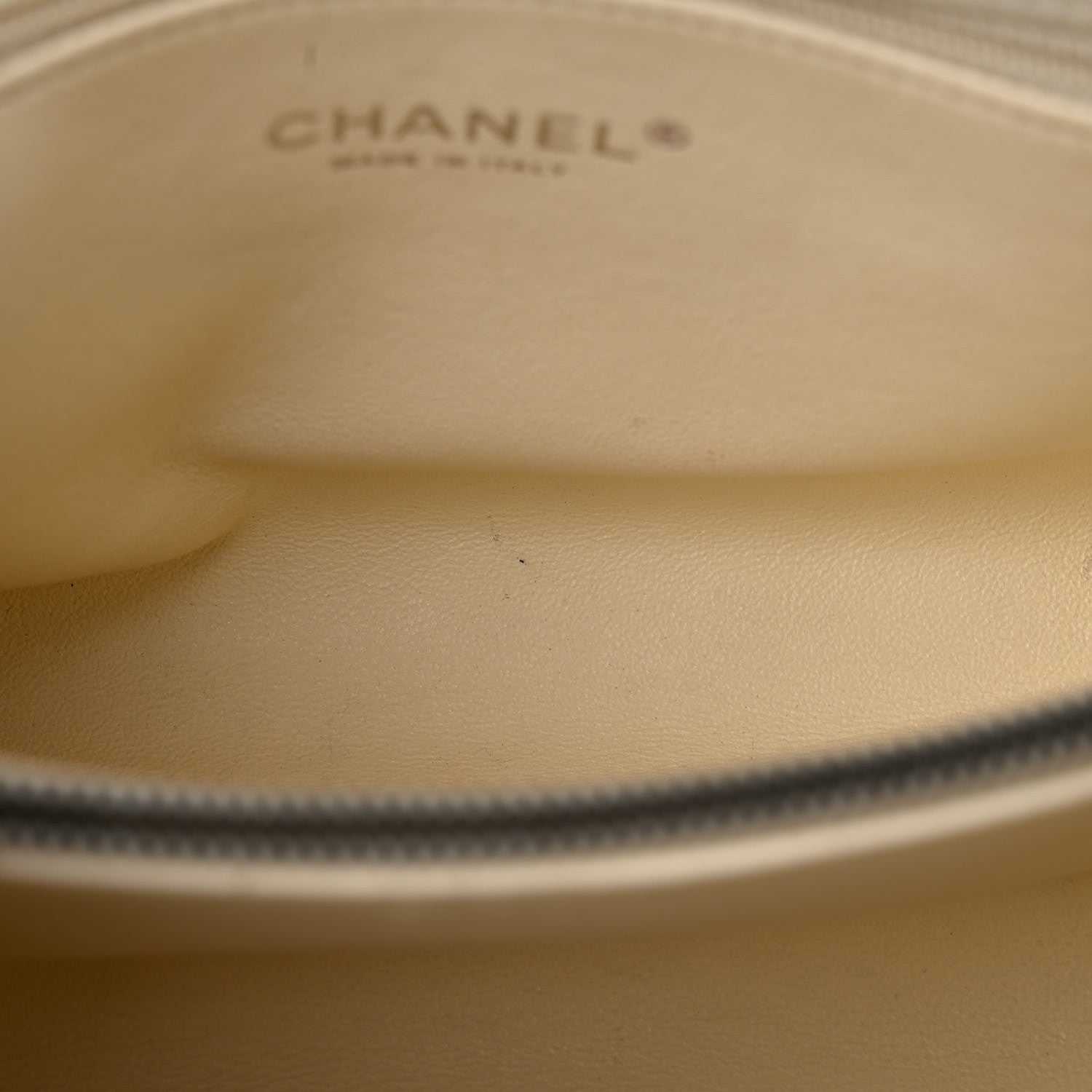 Chanel Caviar Lizard Quilted Small Coco Handle Flap Ivory 16 of 24