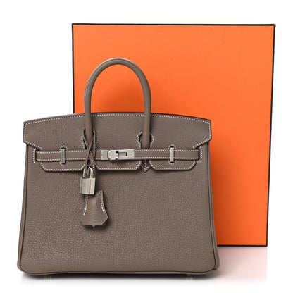 Hermes Togo Birkin 25 Etoupe 13 of 13