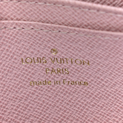 Louis Vuitton Damier Azur Zippy Coin Purse Rose Ballerine 6 of 12