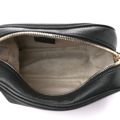 Gucci Pebbled Calfskin Small Soho Disco Bag Black 5 of 12