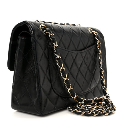 Chanel Lambskin Quilted Small Double Flap Black 3 of 12