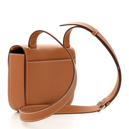 Hermes Epsom Mini Della Cavalleria Gold 3 of 10