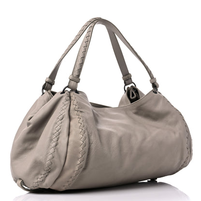 Bottega Veneta Buffalo Shoulder Bag Stone 2 of 13