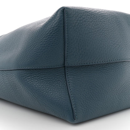 The Row Grained Calfskin Medium N/S Park Tote Bluestone 9 of 10