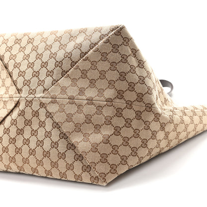 Gucci Monogram Medium Totissima Shopping Tote Beige Ebony 9 of 9