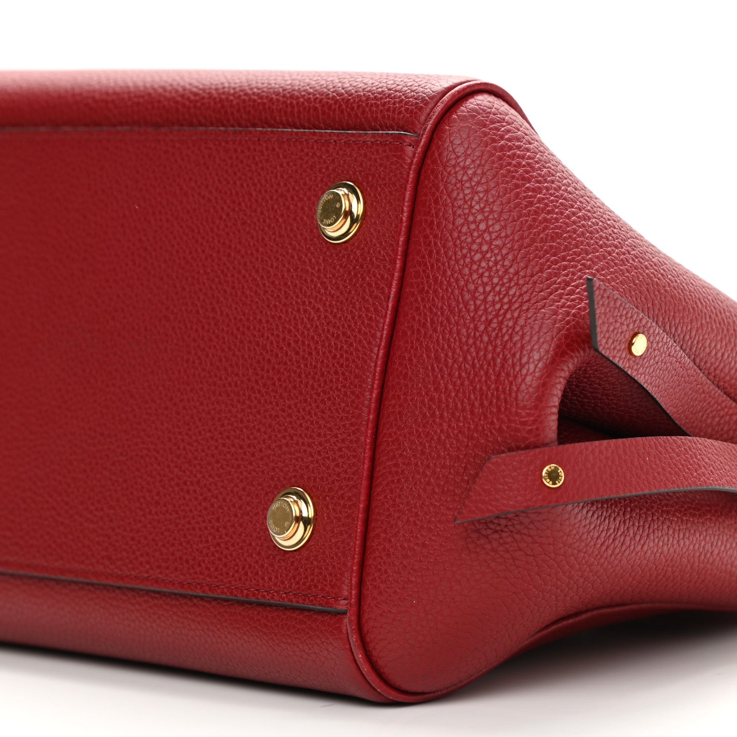 Louis Vuitton Veau Nuage Milla PM Carmine Red 9 of 10