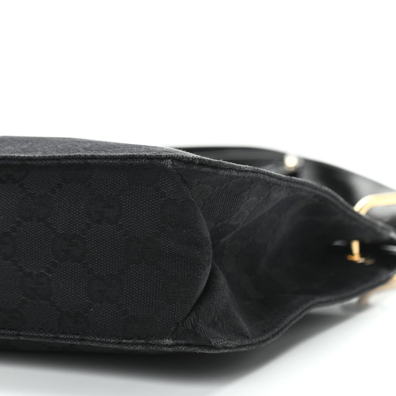 Gucci Monogram Eclipse Messenger Bag Black 9 of 9