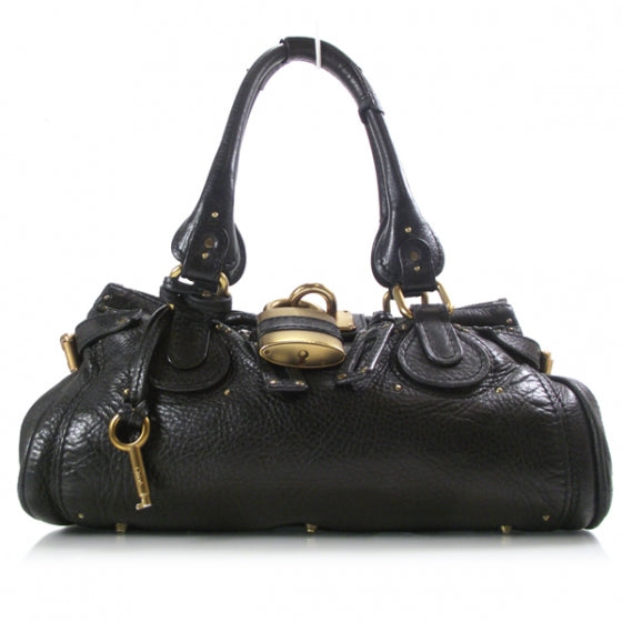 Leather Paddington Black