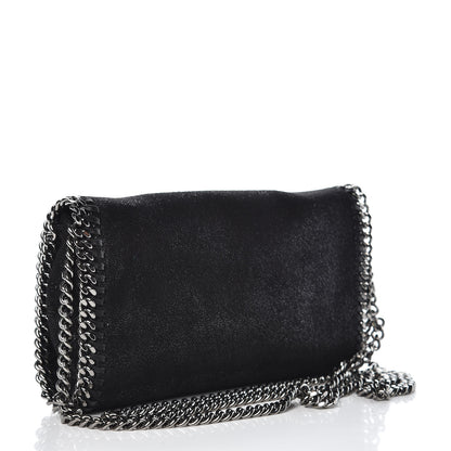 Stella McCartney Shaggy Deer Falabella Crossbody Bag Black 3 of 7