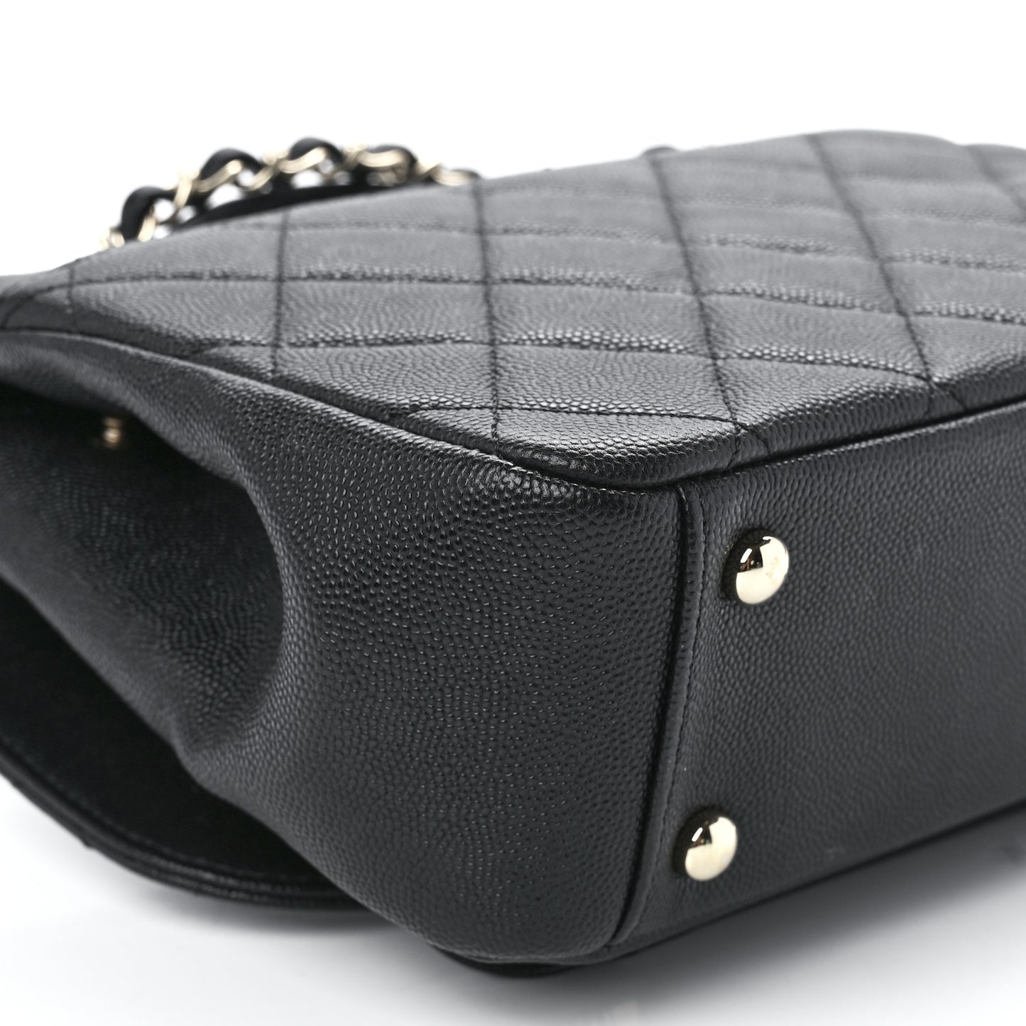 Caviar Quilted Medium Business Affinity Flap Black