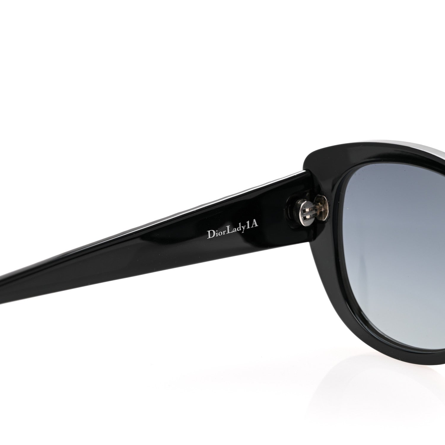 Christian Dior Resin Micro-Cannage Dior Lady 1 Sunglasses Light Gold Black 7 of 9