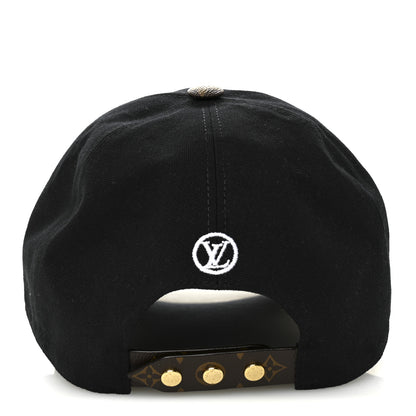 Louis Vuitton Monogram Cap Play Cap L Black 6 of 8