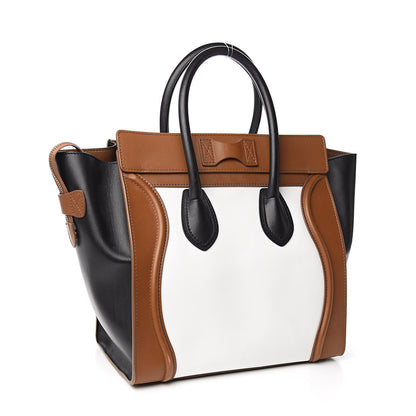 Celine Smooth Calfskin Mini Tri-Color Luggage 3 of 11