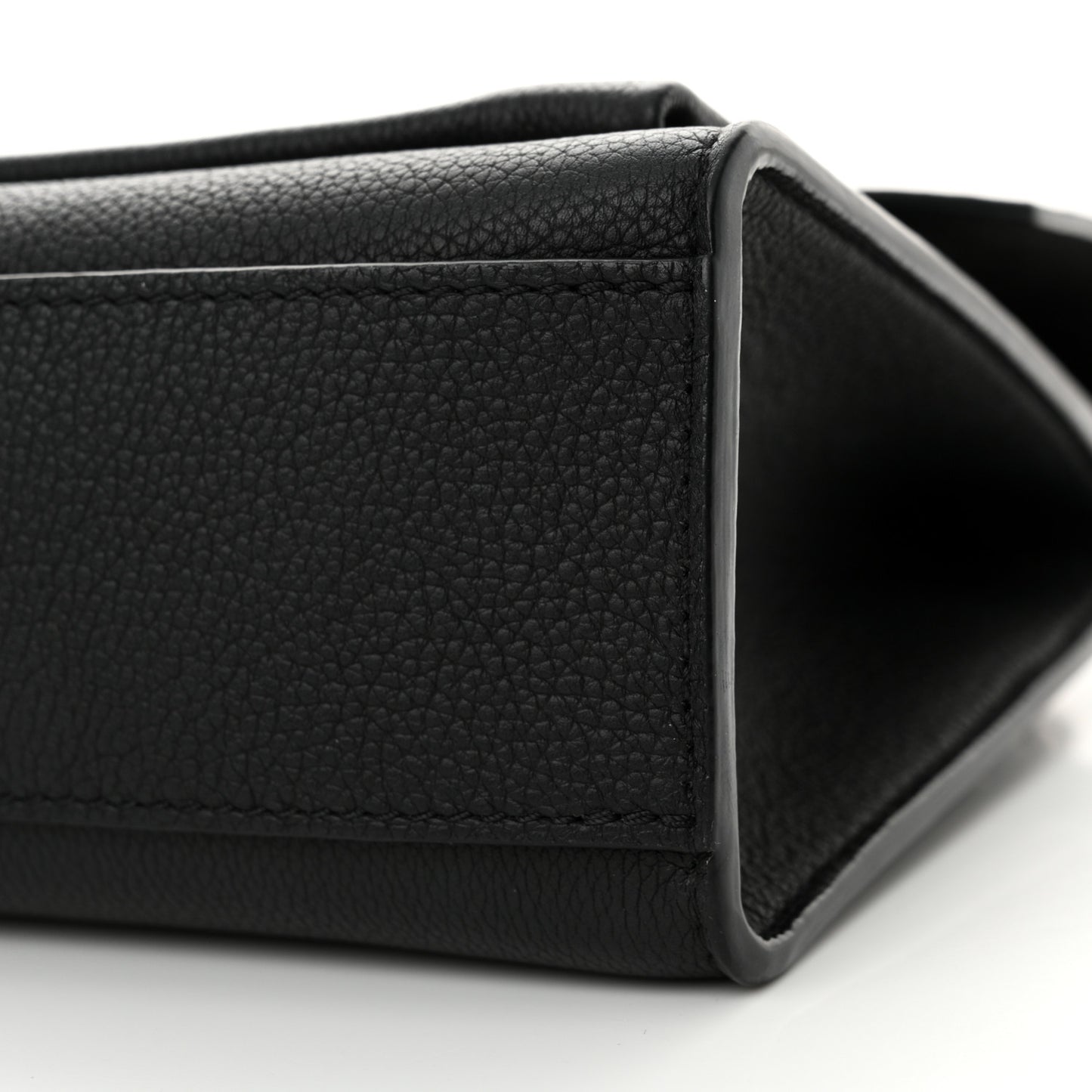 Soft Calfskin Mylockme Chain Bag BB Black
