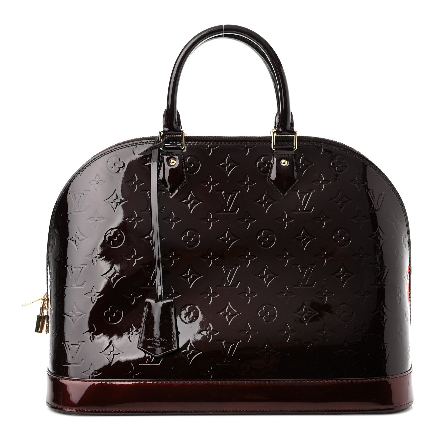 Louis Vuitton Vernis Alma GM Amarante 1 of 10
