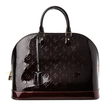 Louis Vuitton Vernis Alma GM Amarante 1 of 10