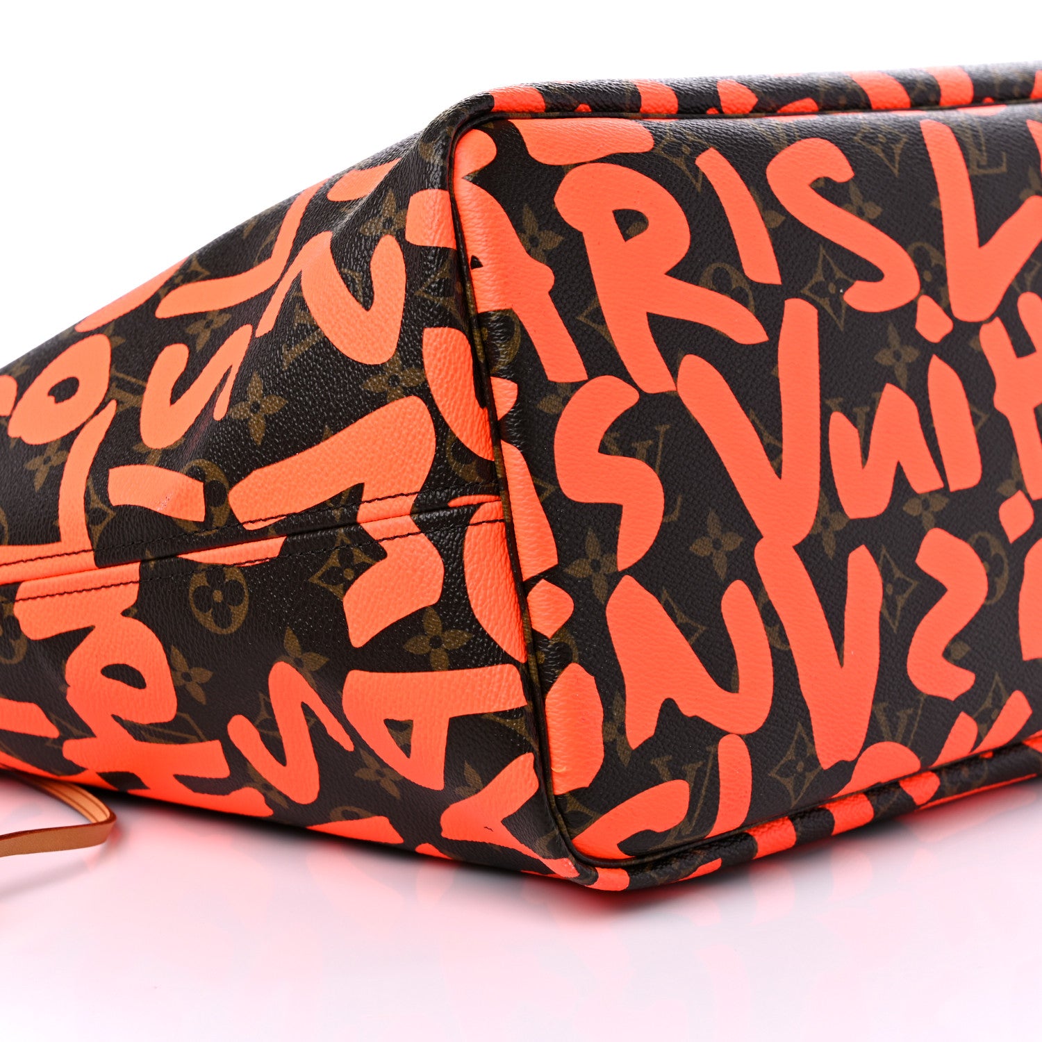 Louis Vuitton Monogram Graffiti Neverfull GM Orange 8 of 12