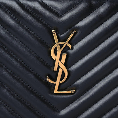 Saint Laurent Calfskin Matelasse Monogram Lou Camera Bag Black 11 of 11