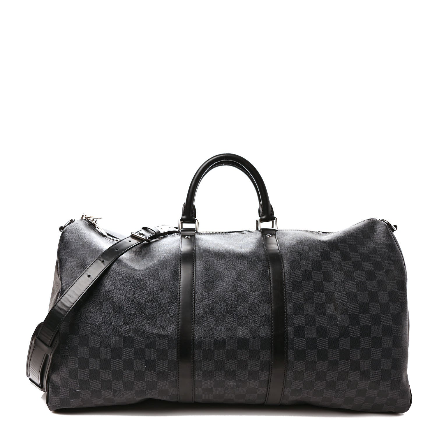 Louis Vuitton Damier Graphite Keepall Bandouliere 55 1 of 13