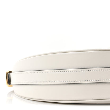 Prada Soft Calfskin Arque Shoulder Bag White 9 of 10