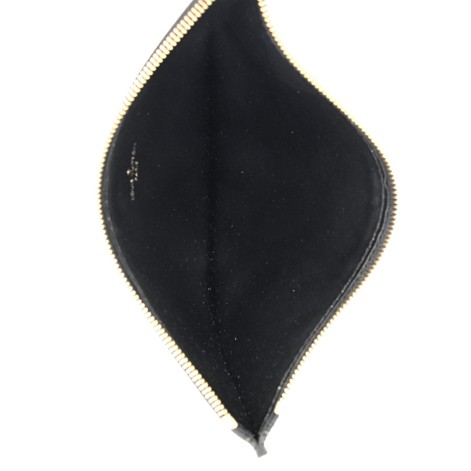 Louis Vuitton Empreinte Monogram Giant Crafty Pochette Felicie Zippered Insert Black 5 of 6