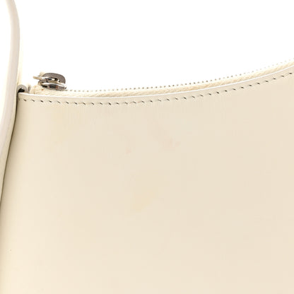 The Row Smooth Calfskin Half Moon Shoulder Bag New Ivory 12 of 14