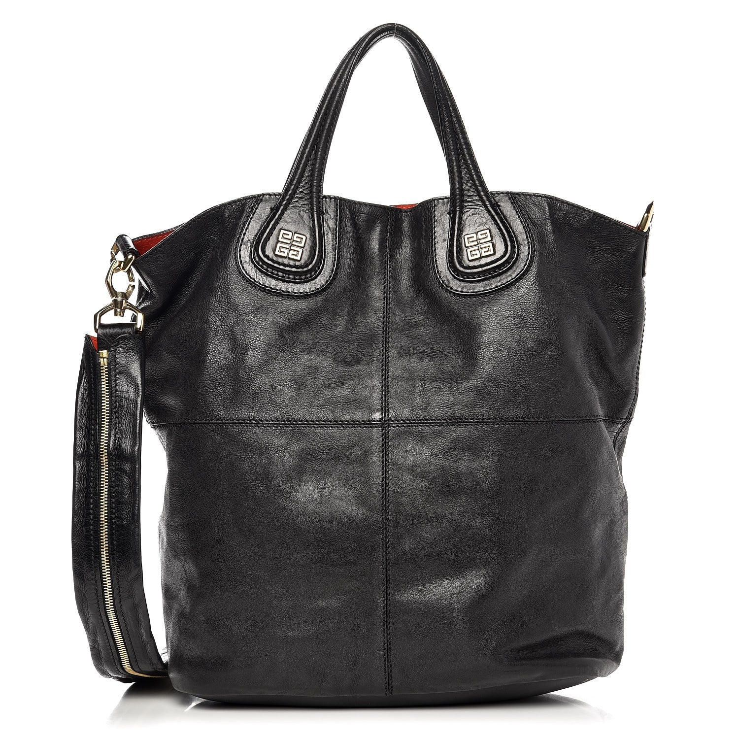 Givenchy Lambskin North South Nightingale Black 1 of 8