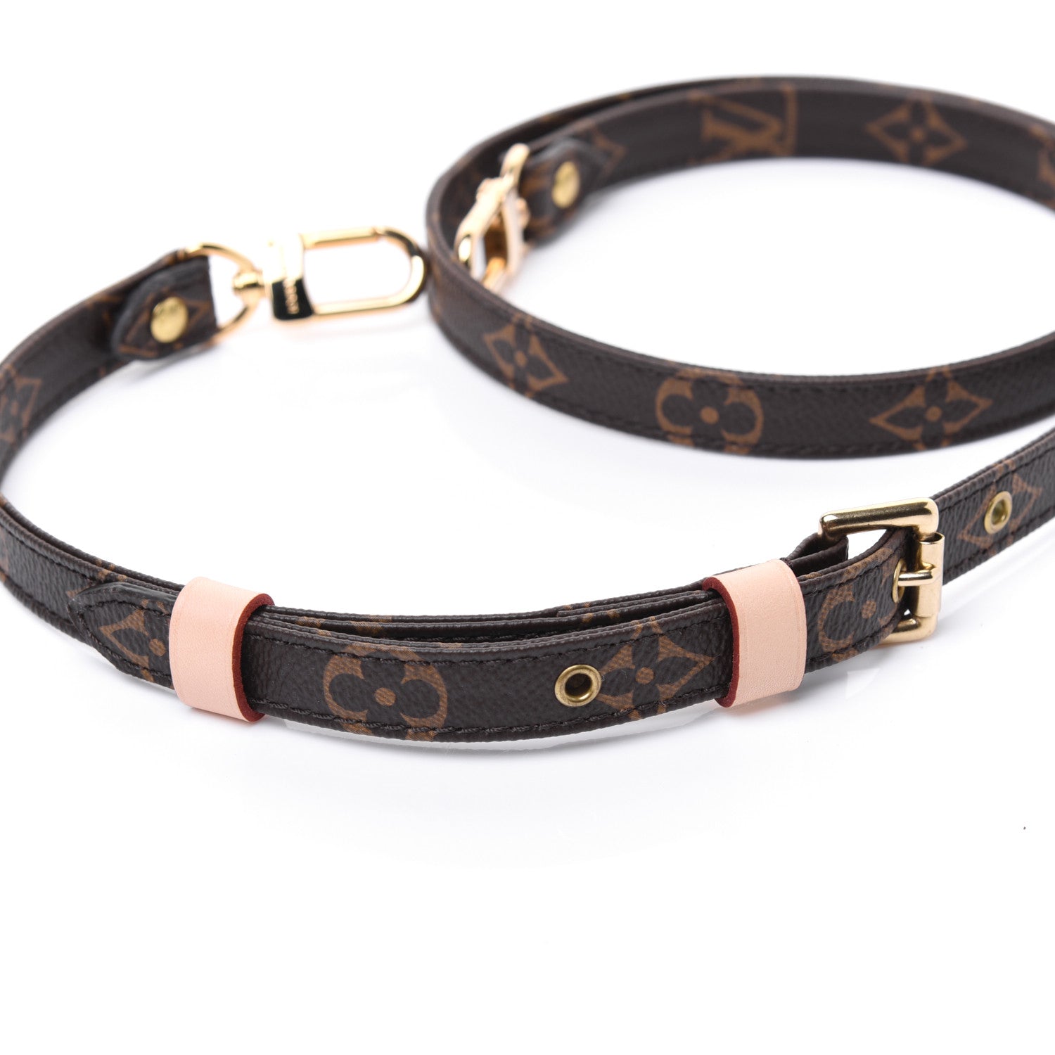 Louis Vuitton Monogram 16mm Adjustable Shoulder Strap 3 of 7