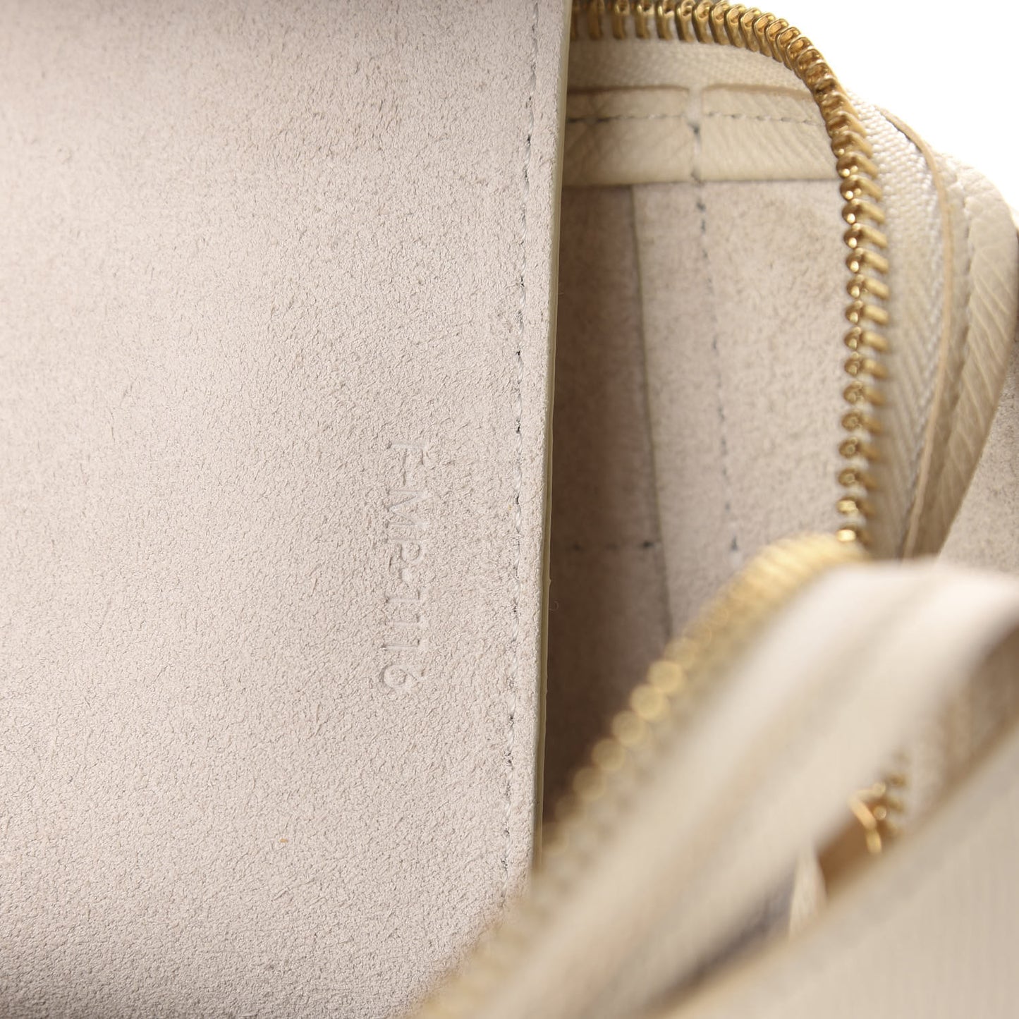 Grained Calfskin Mini Belt Bag White