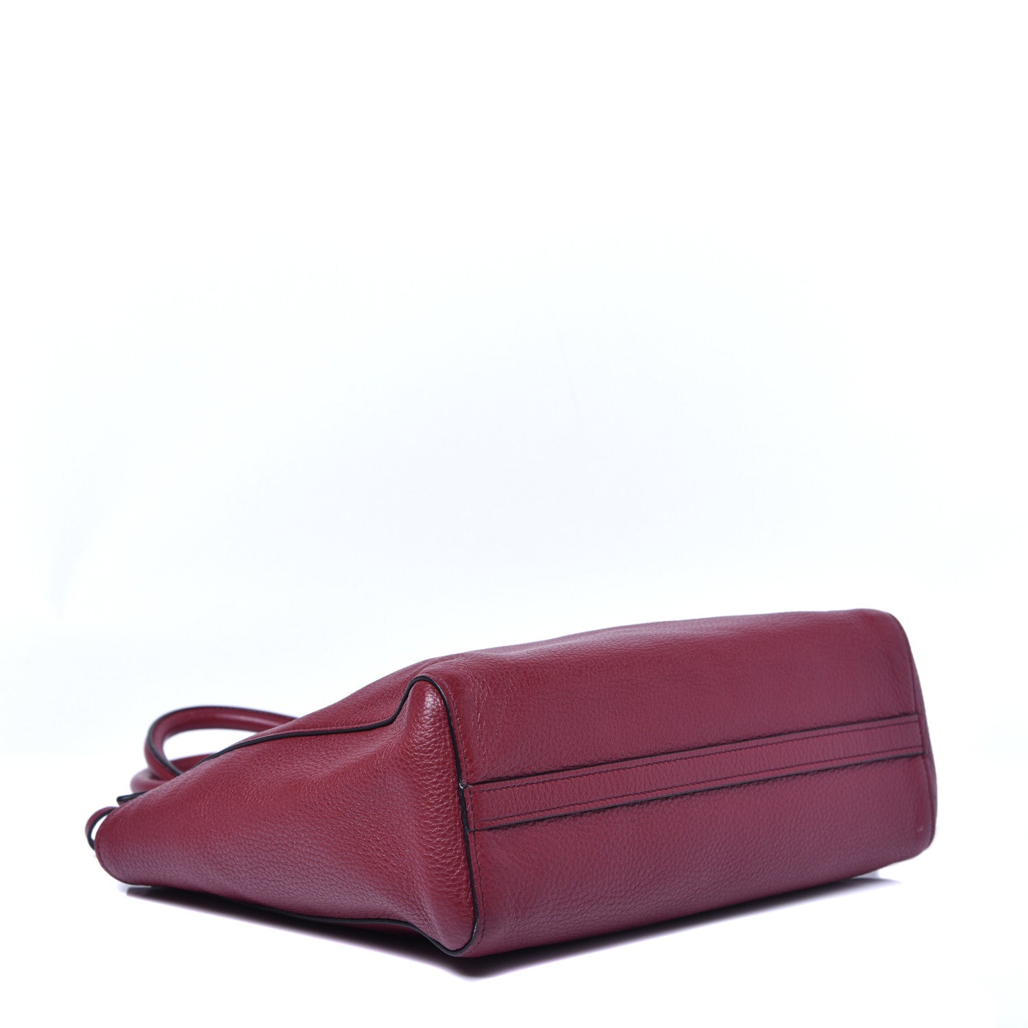 Prada Vitello Phenix Tote Cerise 4 of 8