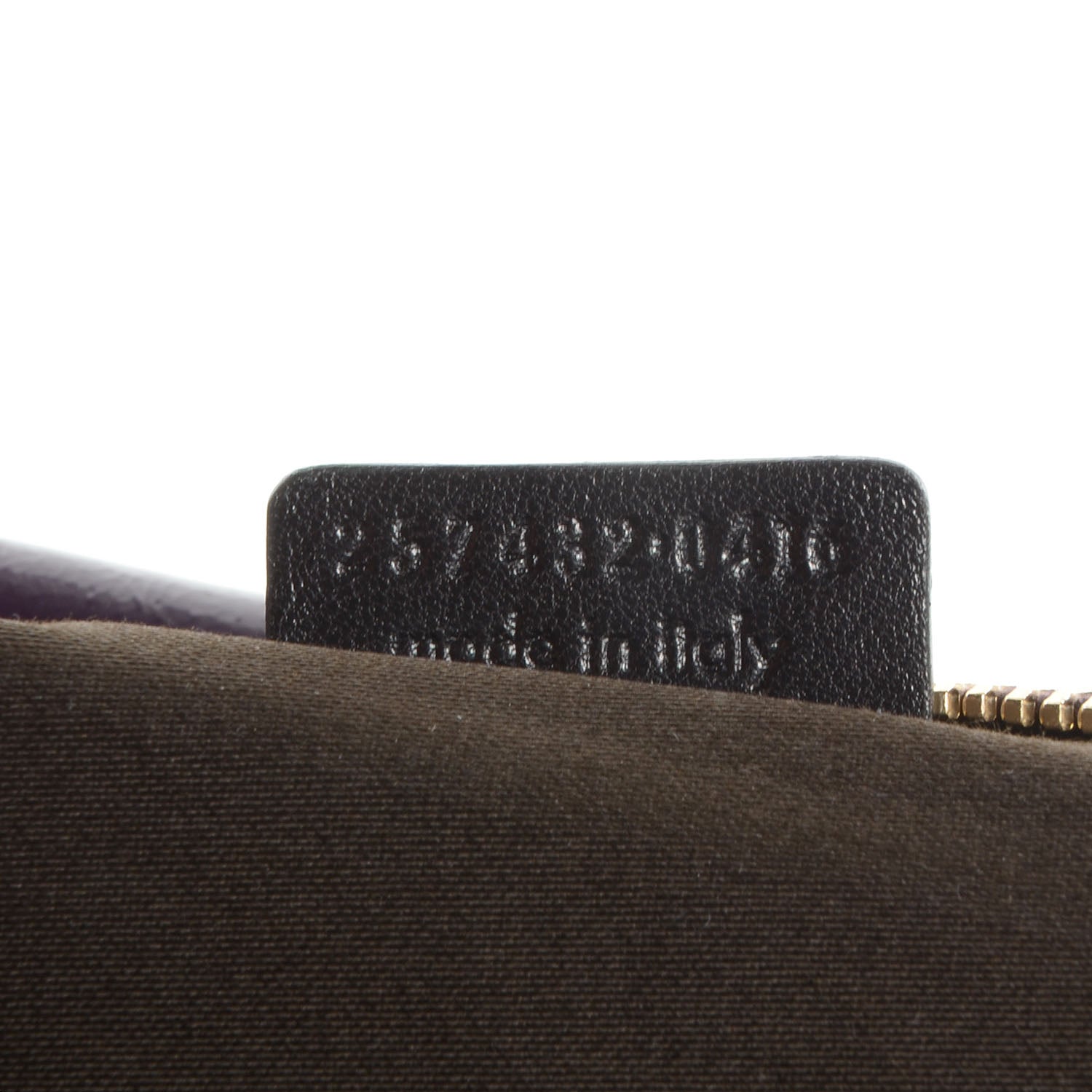 Saint Laurent Patent Muse Cosmetic Case Purple 7 of 7