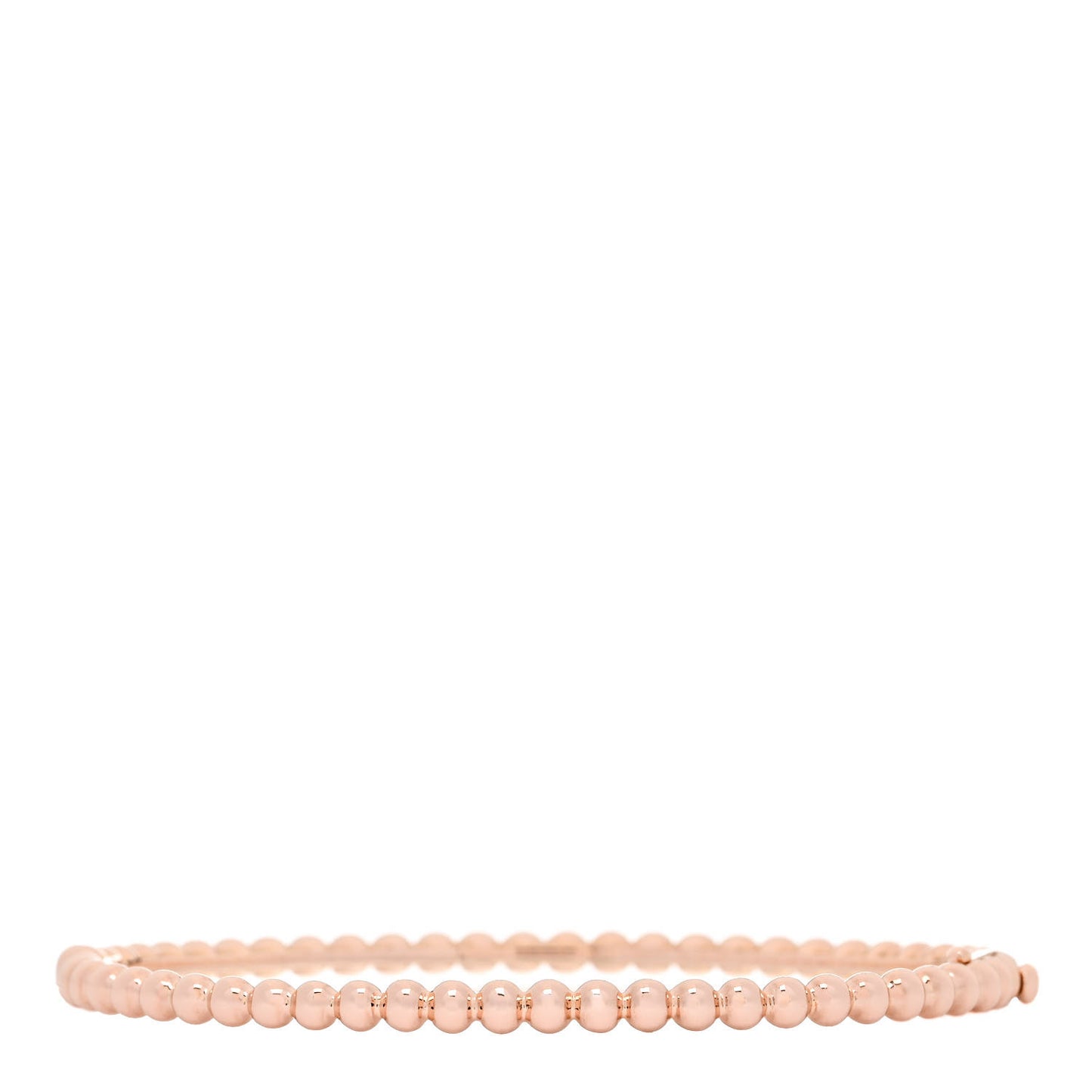 18K Rose Gold Perlee Pearls of Gold Bracelet M