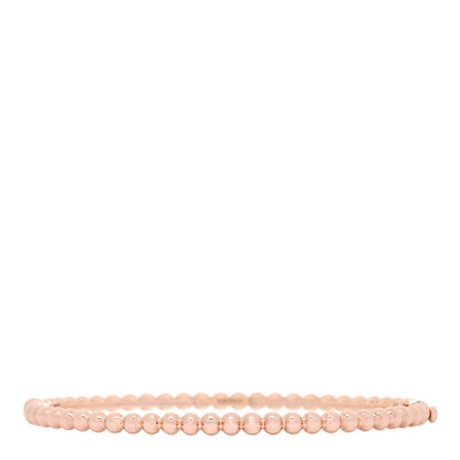 Van Cleef & Arpels 18K Rose Gold Perlee Pearls of Gold Bracelet M 2 of 4