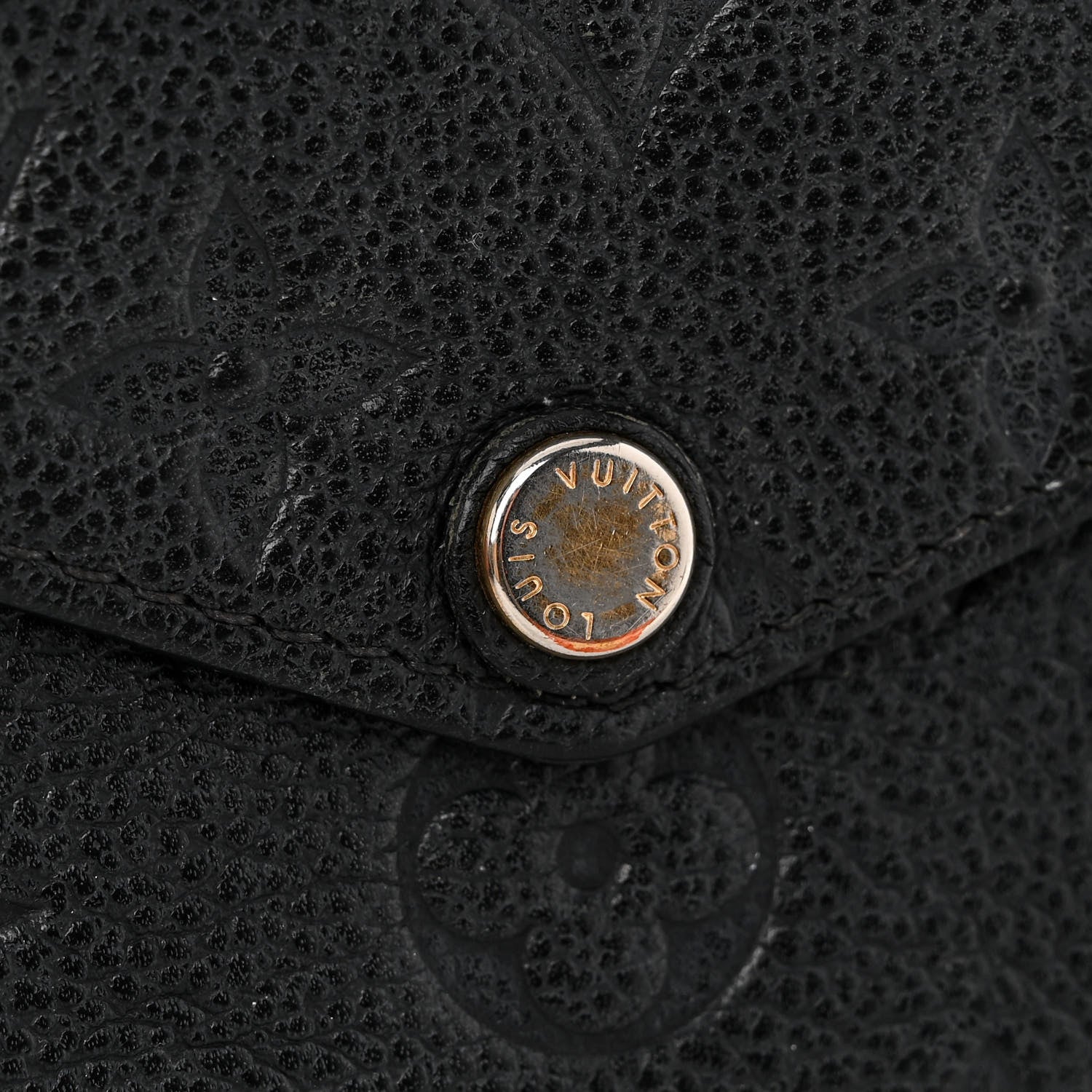 Louis Vuitton Empreinte Pochette Felicie Chain Wallet Black 11 of 13