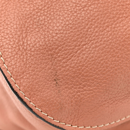 Chloe Calfskin Large Marcie Satchel Coral 14 of 14