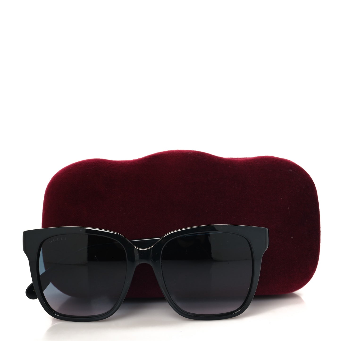 Acetate Square Frame GG0715SA Sunglasses Black