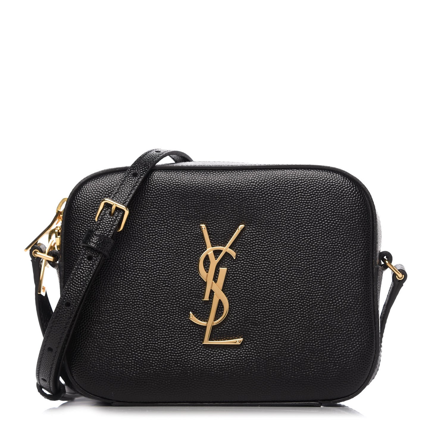 Grain De Poudre Small Classic Monogram Camera Bag Black