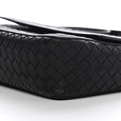 Bottega Veneta Nappa Intrecciato Alumna Bag Black 9 of 10