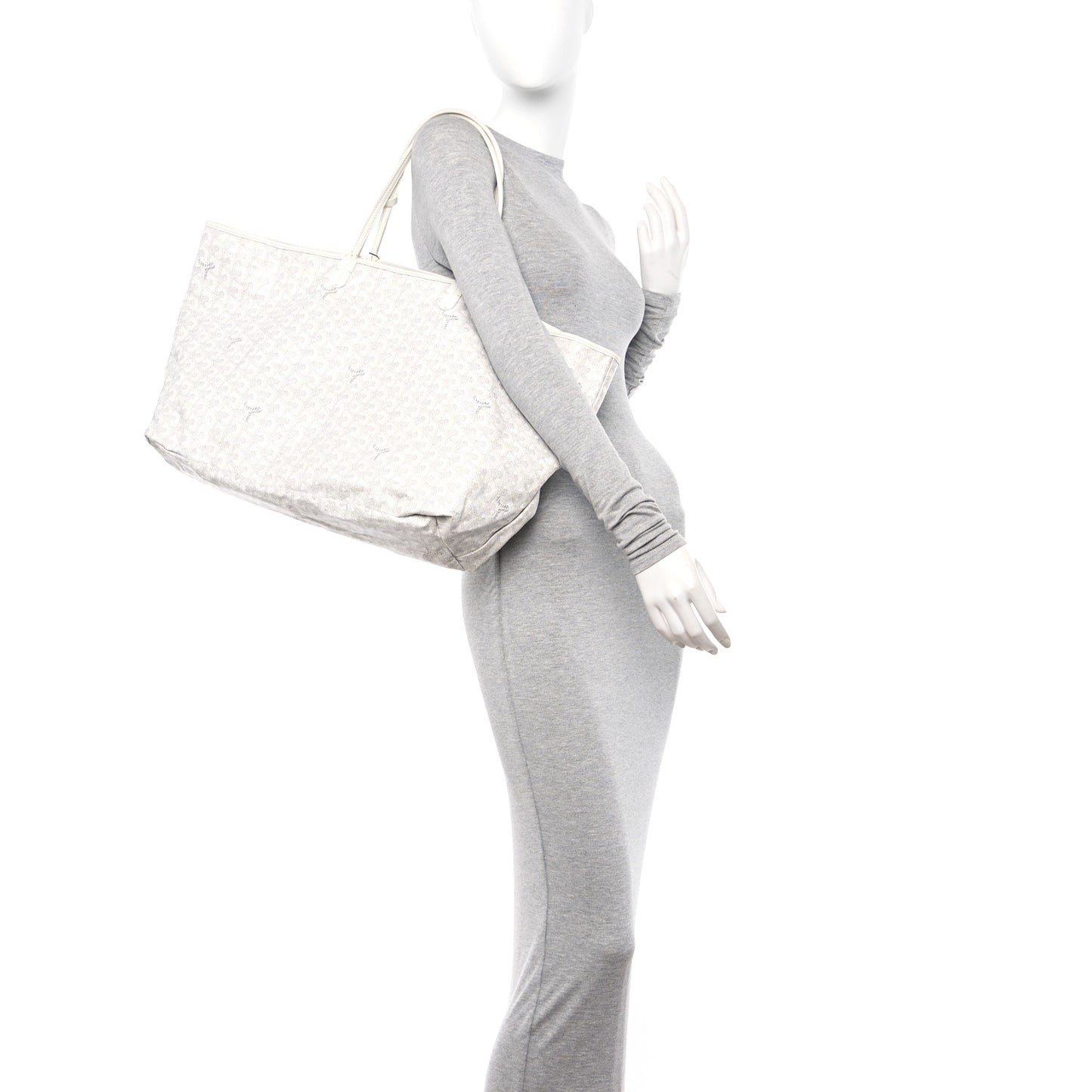 Goyardine Saint Louis PM White