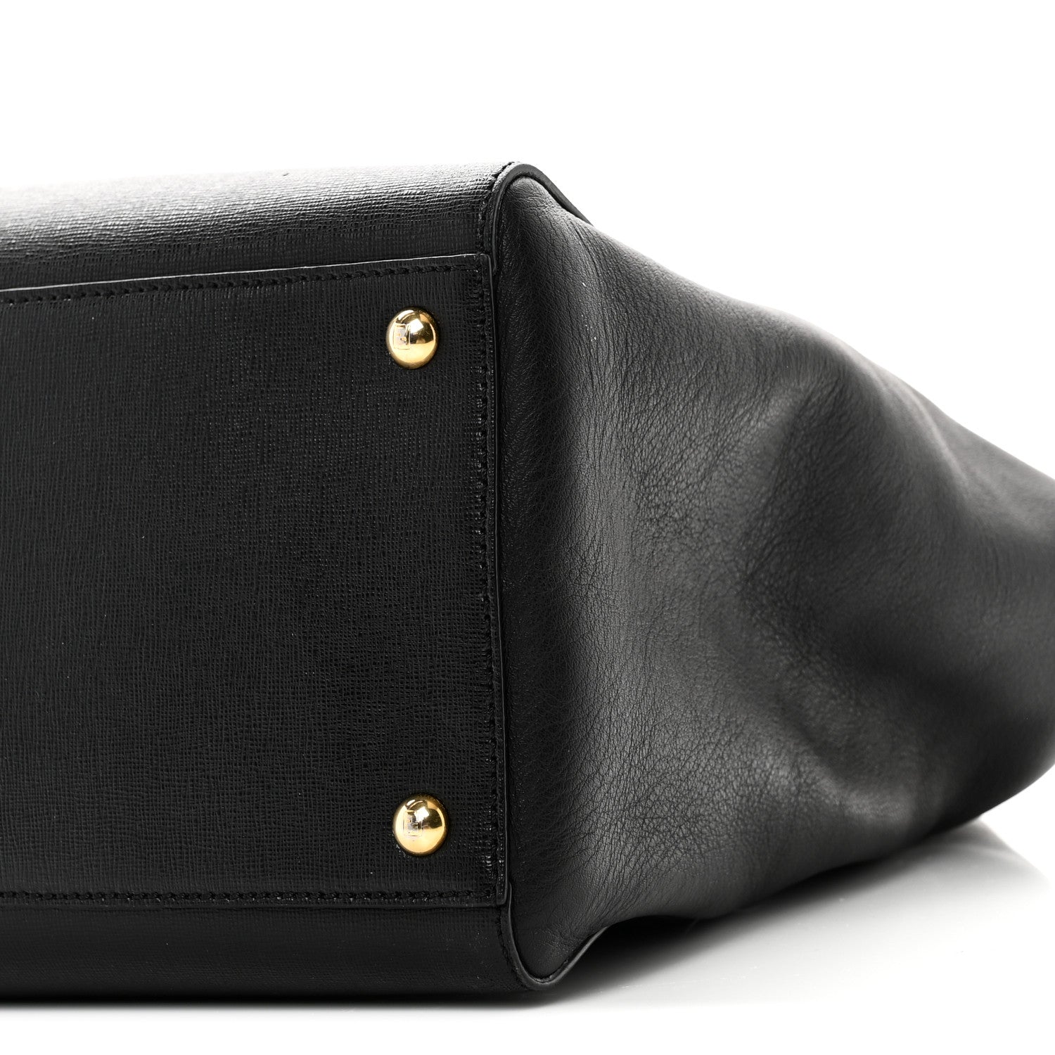 Fendi Vitello Elite Large 2Jours Tote Black 10 of 10