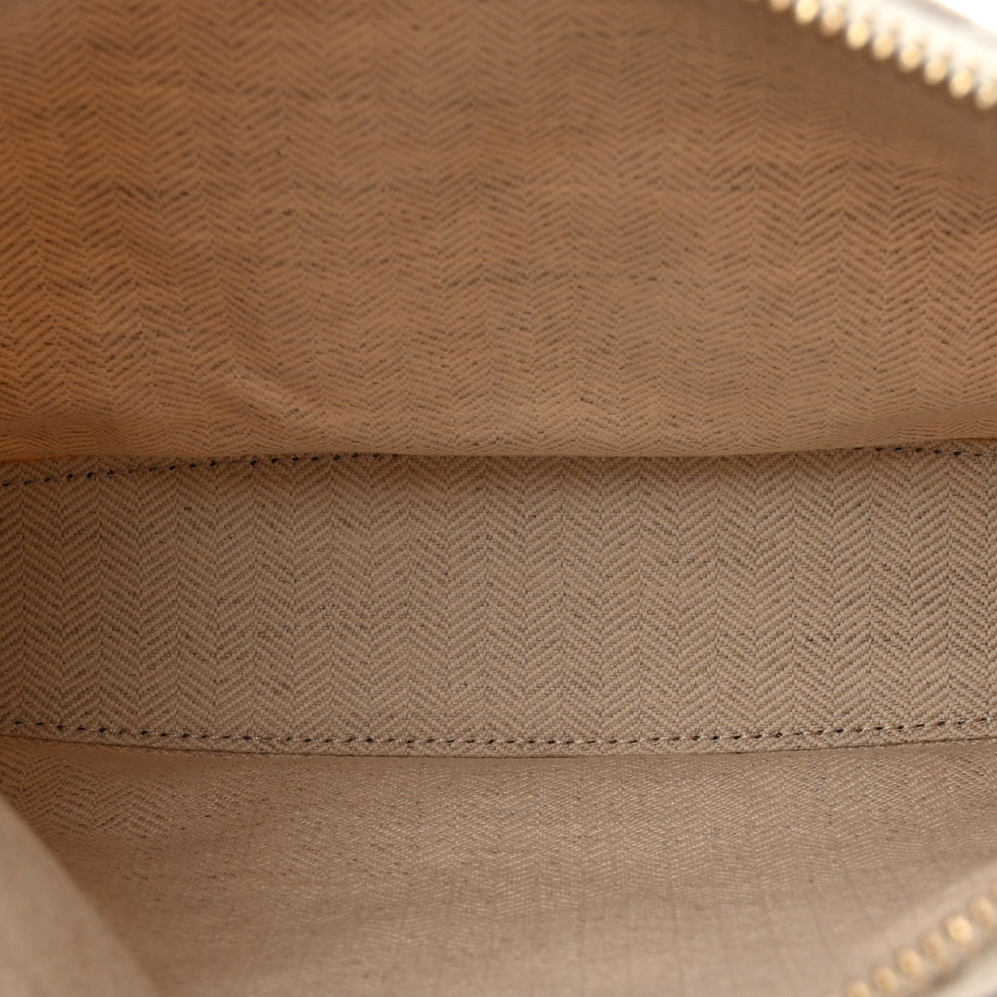 Jacquard Anagram Calfskin Pouch Tan