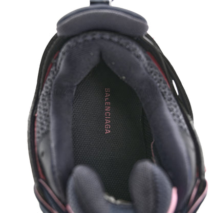 Balenciaga Mesh Rubber Tri-Color Womens Track Sneakers 37 Dark Grey Pink Grey 7 of 10