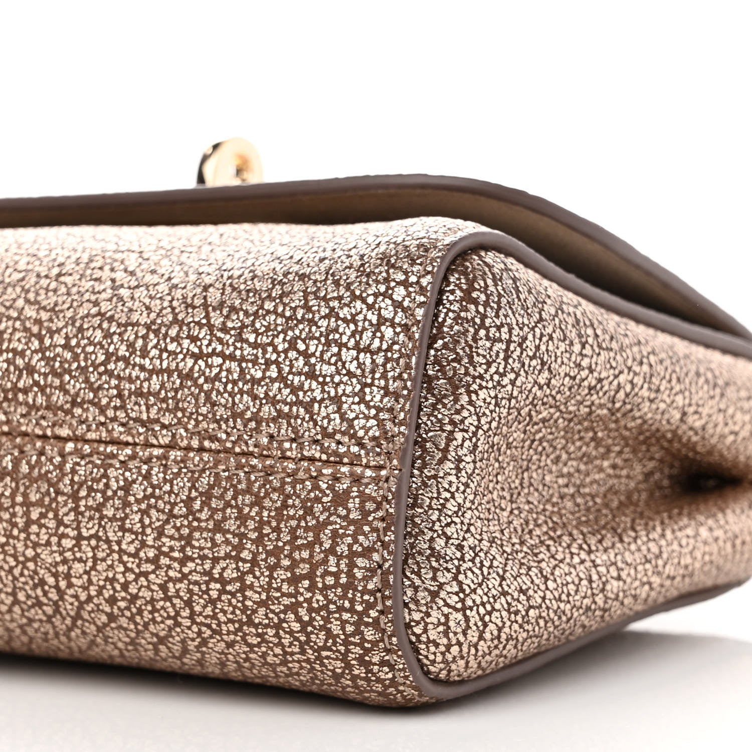 Mulberry Metallic Goatskin Mini Lily Mushroom 9 of 9