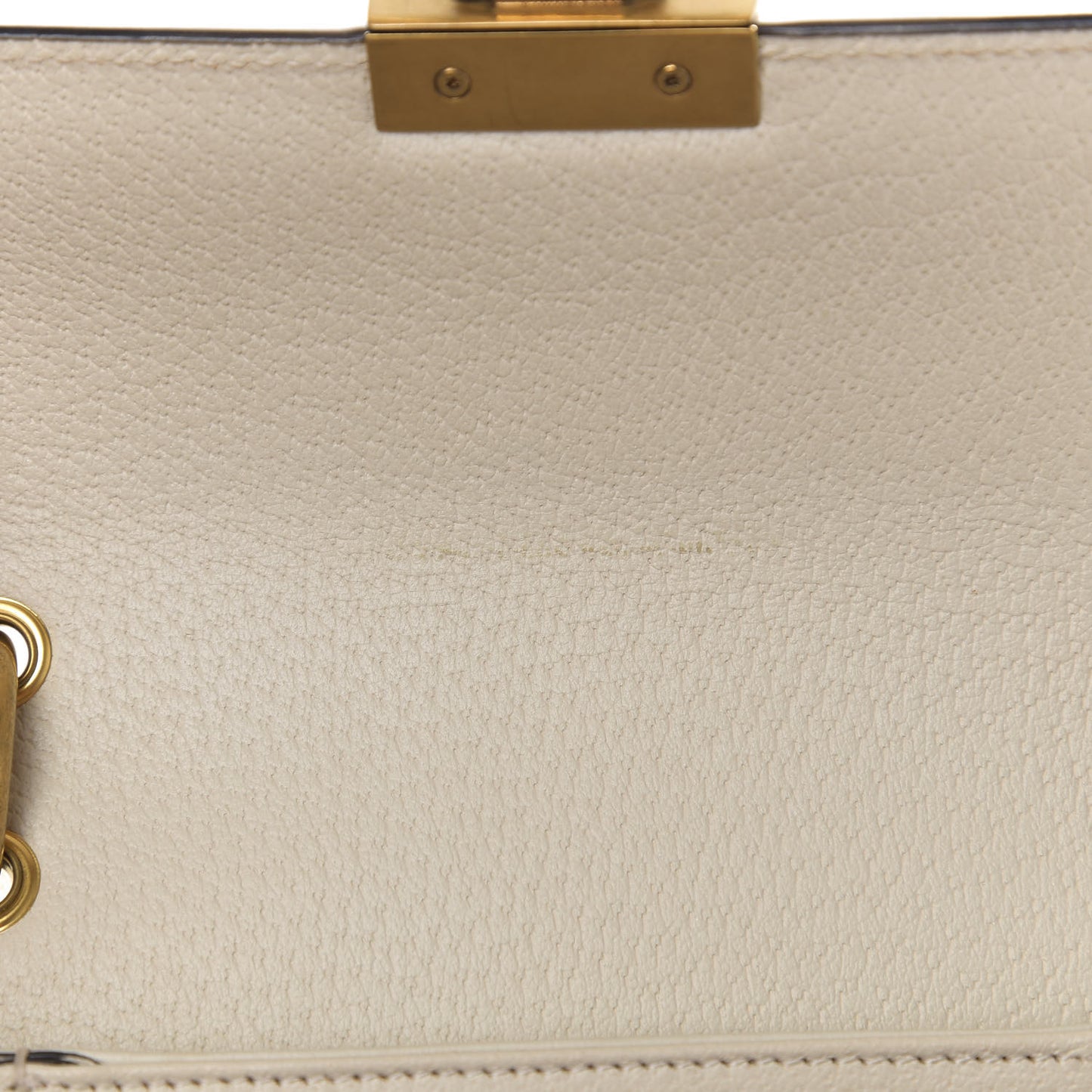 GG Supreme Monogram Small Queen Margaret Top Handle Bag White