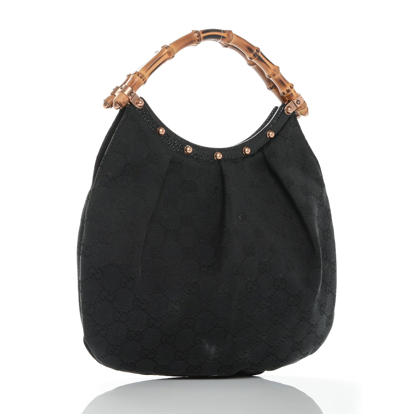 Monogram Bamboo Small Handbag Black