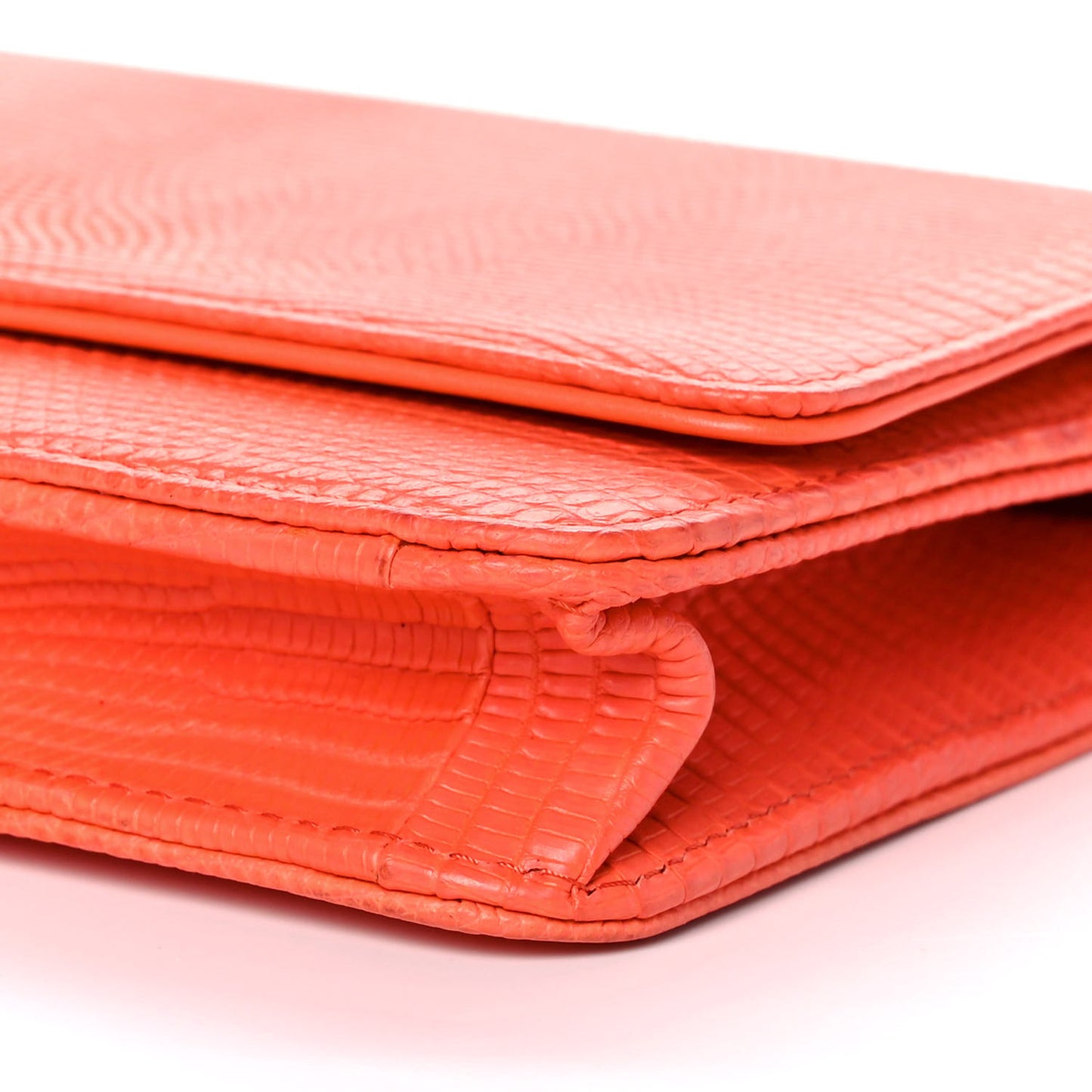 Lizard Wallet on Chain WOC Orange