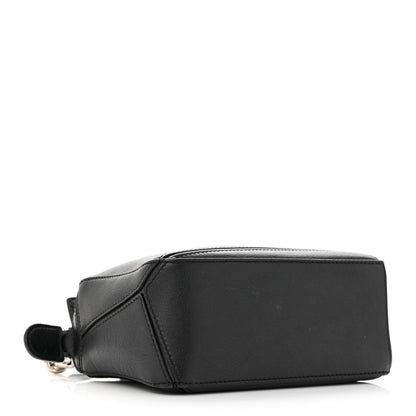 Loewe Calfskin Mini Puzzle Bag Black 4 of 13