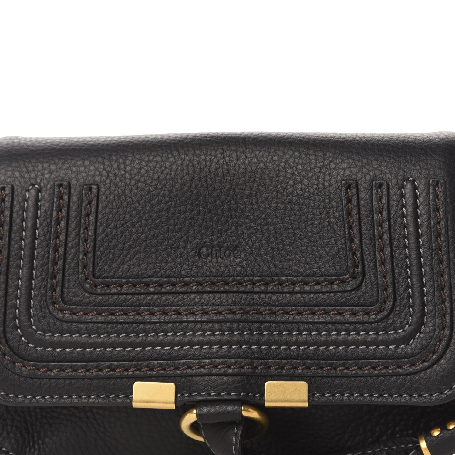 Chloe Calfskin Marcie Convertible Belt Bag Black 10 of 11
